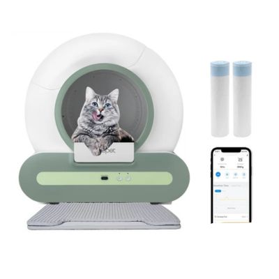 Caixa de Areia Automática para Gatos com APP - Autolimpeza