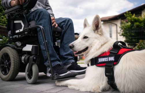 Coleira Peitoral Personalizada Service Dog - Cães de Serviço