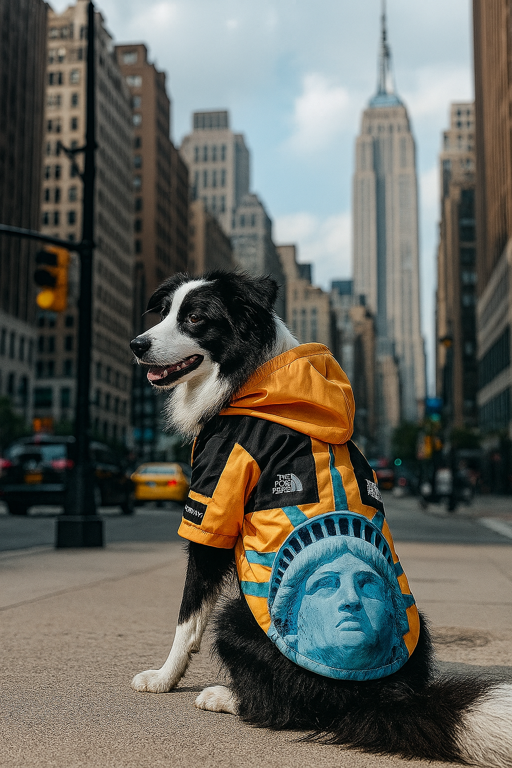 Jaqueta The Dog Face Impermeável – Roupa Pet de Inverno