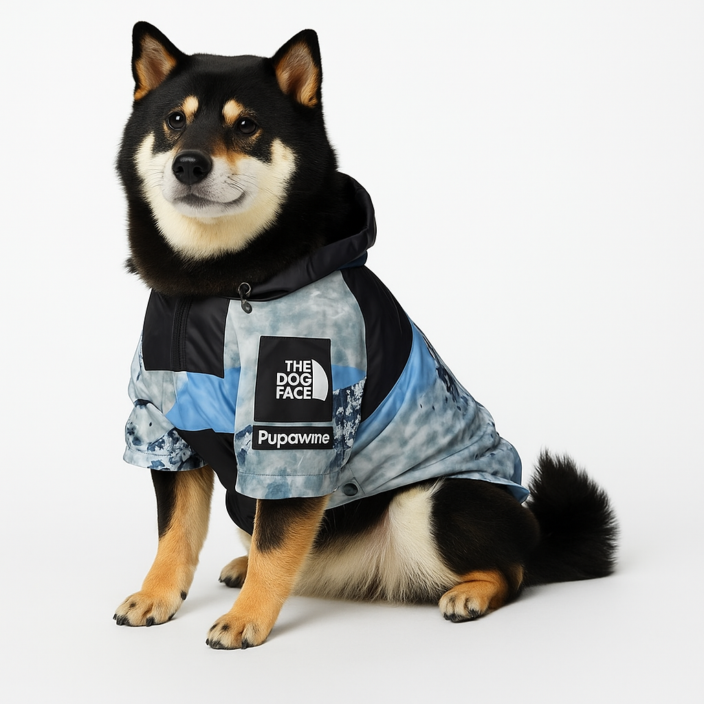 Jaqueta The Dog Face Impermeável – Roupa Pet de Inverno