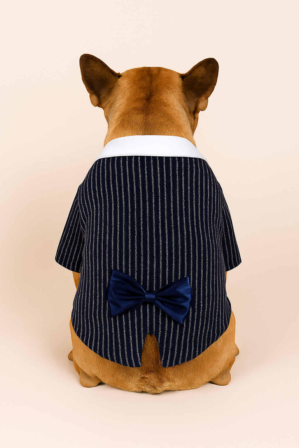 Roupa para Cães e Gatos Terno com Gravata Borboleta - Roupinha Formal para Casamentos, Festas e Eventos