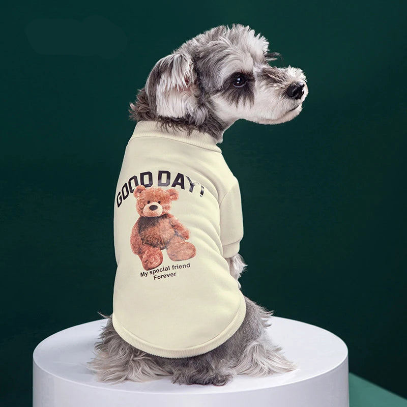 Roupinha de Urso para Cachorro Pequeno e Médio – Estilo Fofo e Confortável