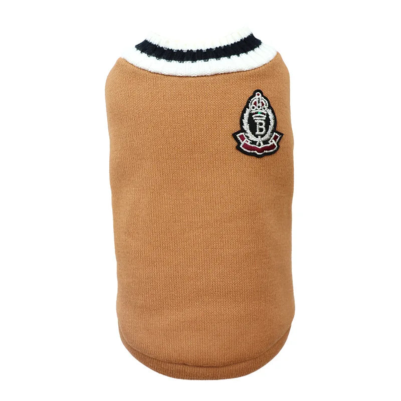 Suéter de Inverno para Cachorros e Gatos - Roupa Pet em Algodão