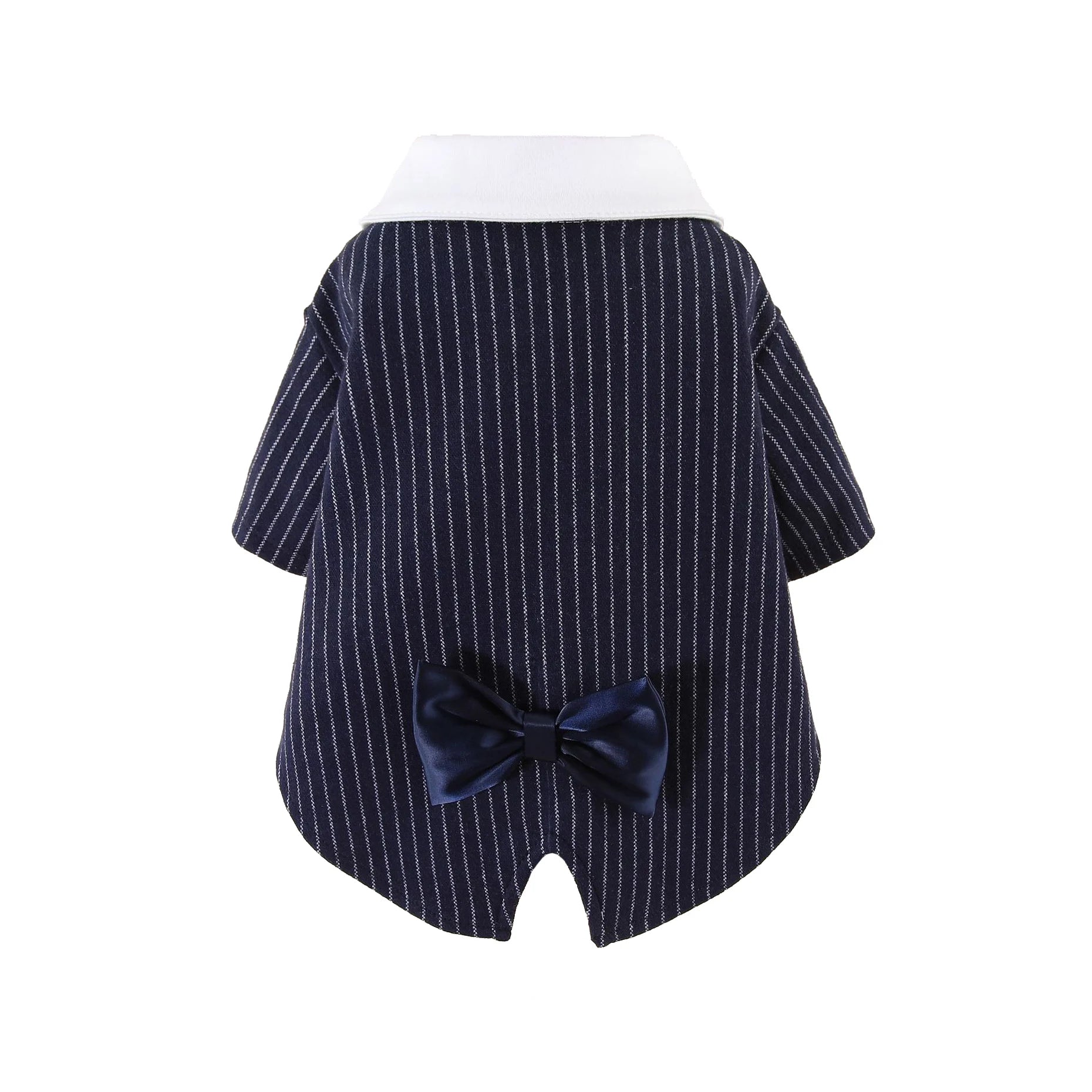 Roupa para Cães e Gatos Terno com Gravata Borboleta - Roupinha Formal para Casamentos, Festas e Eventos