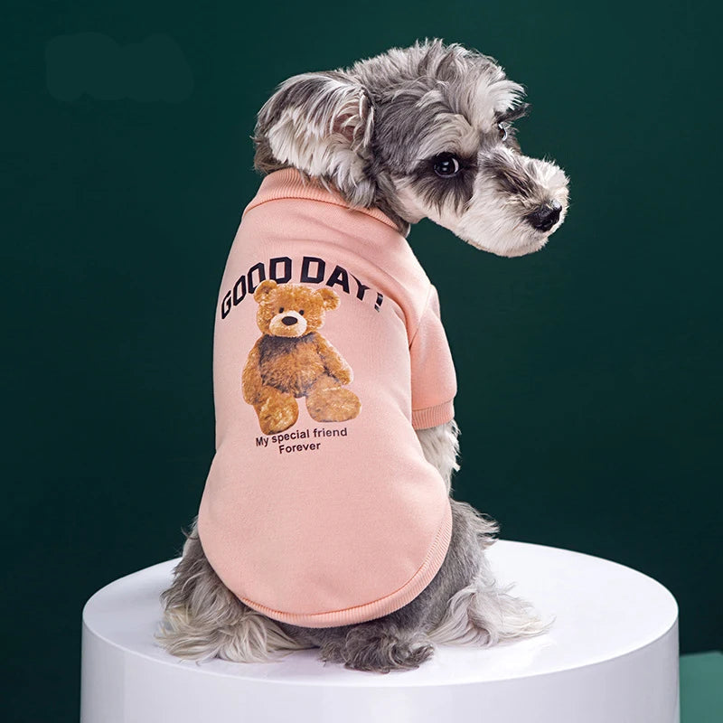Roupinha de Urso para Cachorro Pequeno e Médio – Estilo Fofo e Confortável