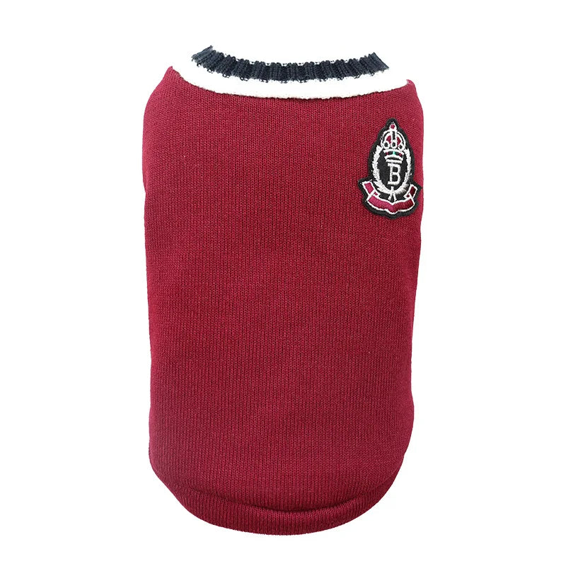 Suéter de Inverno para Cachorros e Gatos - Roupa Pet em Algodão