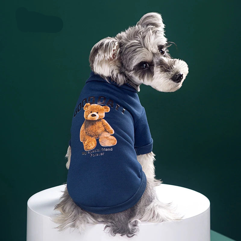 Roupinha de Urso para Cachorro Pequeno e Médio – Estilo Fofo e Confortável