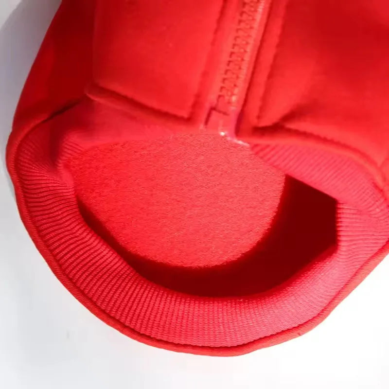 Jaqueta para Cachorro Adidog com zíper - Roupa Pet Inverno