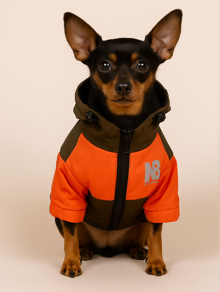 Jaqueta Impermeável com capuz para Cachorro Bonapet – Proteção Contra Chuva e Frio