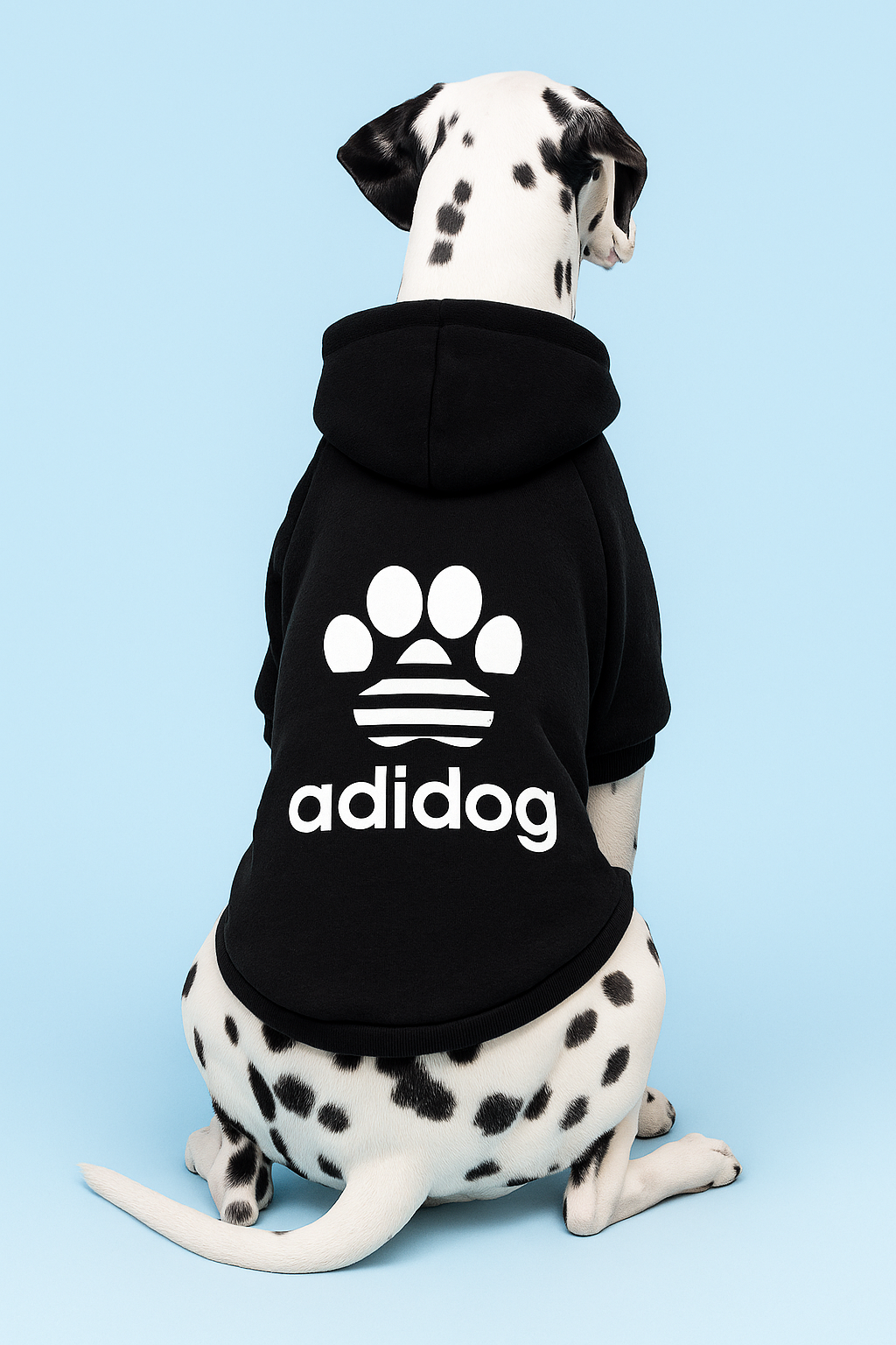 Moletom para Cachorro Adidog com Capuz – Roupa Pet Inverno Estilosa