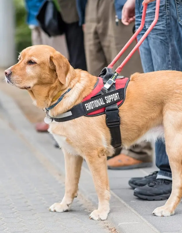 Coleira Peitoral Personalizada para Cães de Suporte Emocional