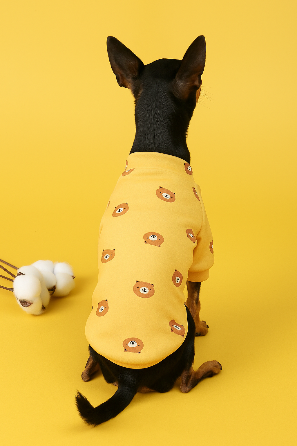Roupa para cachorro Estampa de Ursos - Roupinhas Pet de Inverno