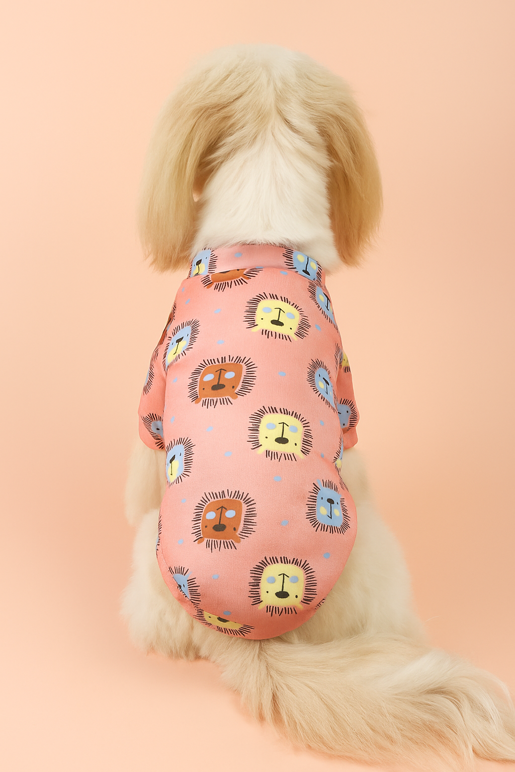 Roupa para cachorro Estampa de Leão - Roupinhas Pet de Inverno
