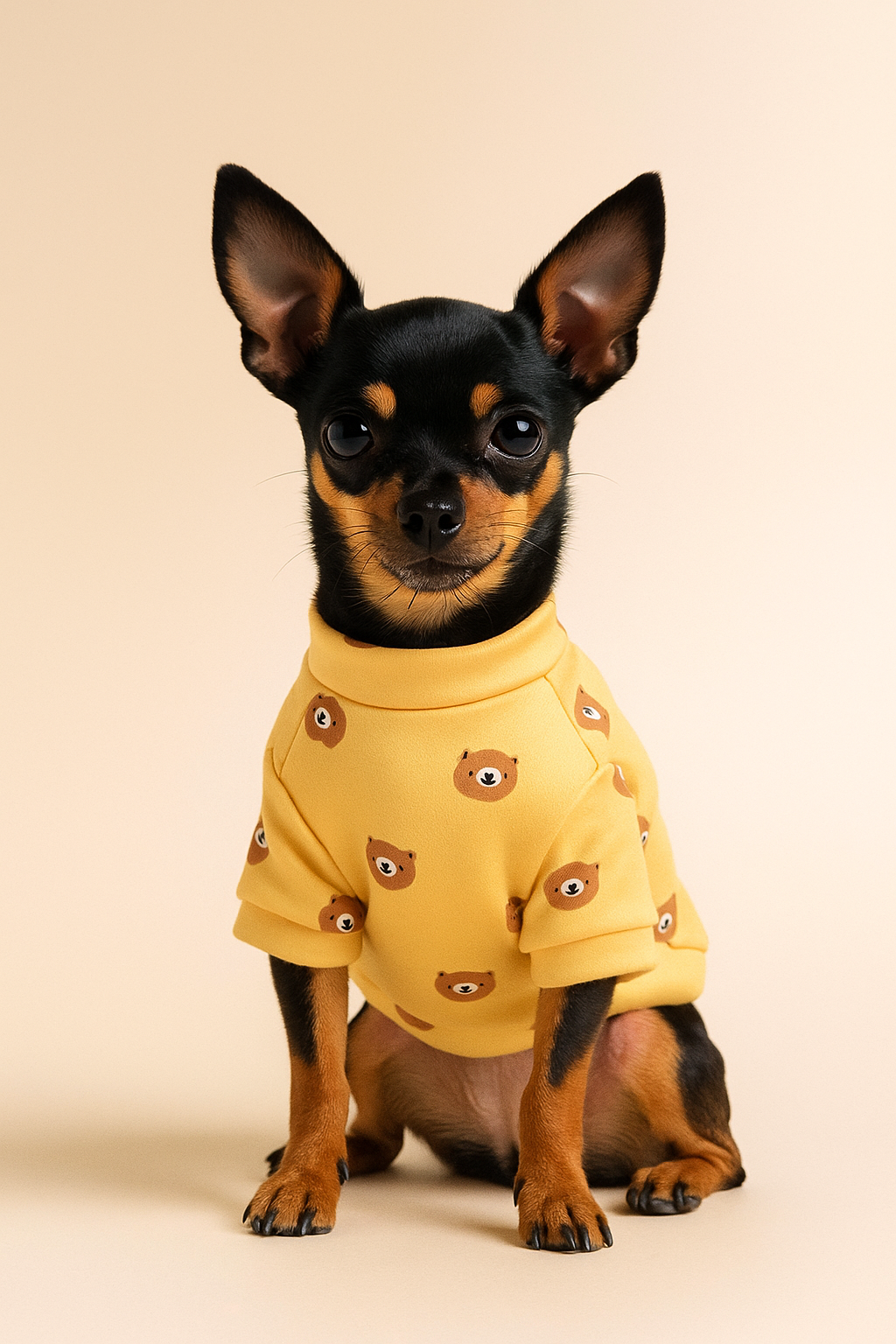 Roupa para cachorro Estampa de Ursos - Roupinhas Pet de Inverno