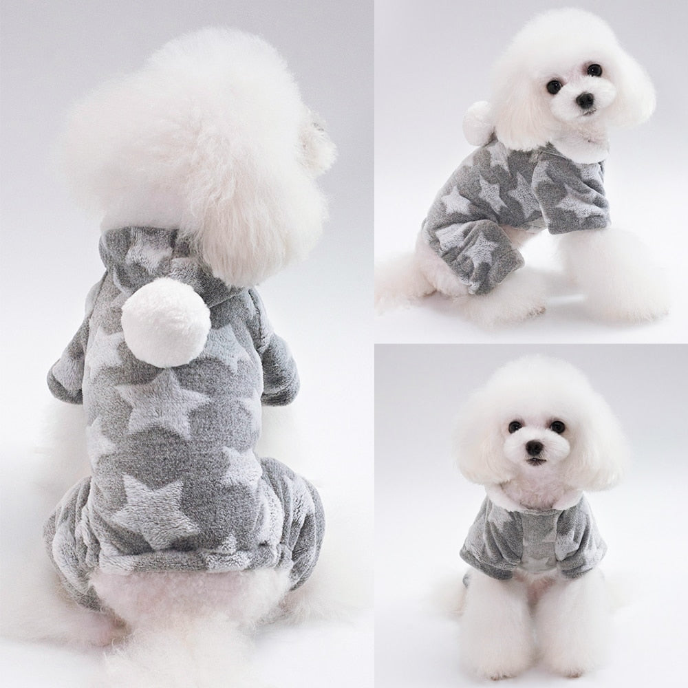 Roupinha para Pet Pijamas Estrelar