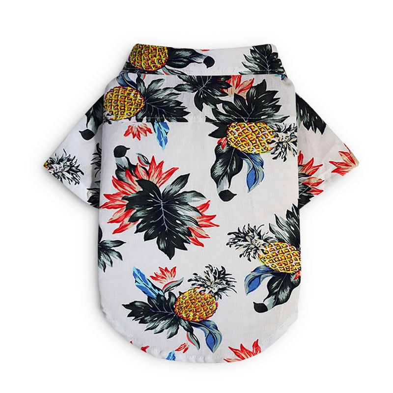 Roupa Pet para Cães e Gatos Camisa Havaiana