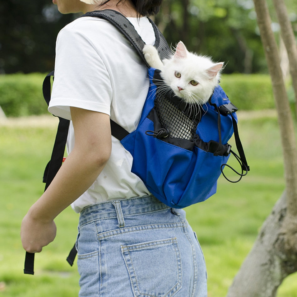 Mochila de Transporte pra Cachorro e Gatos