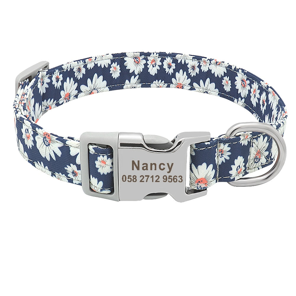 Coleira de Identificação Personalizada pra Cães