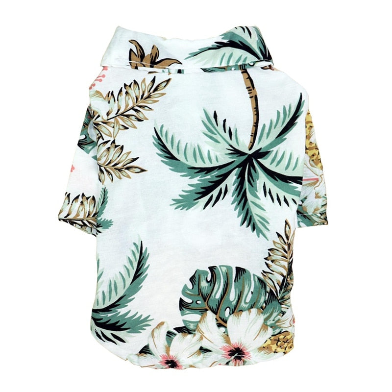 Roupa Pet para Cães e Gatos Camisa Havaiana