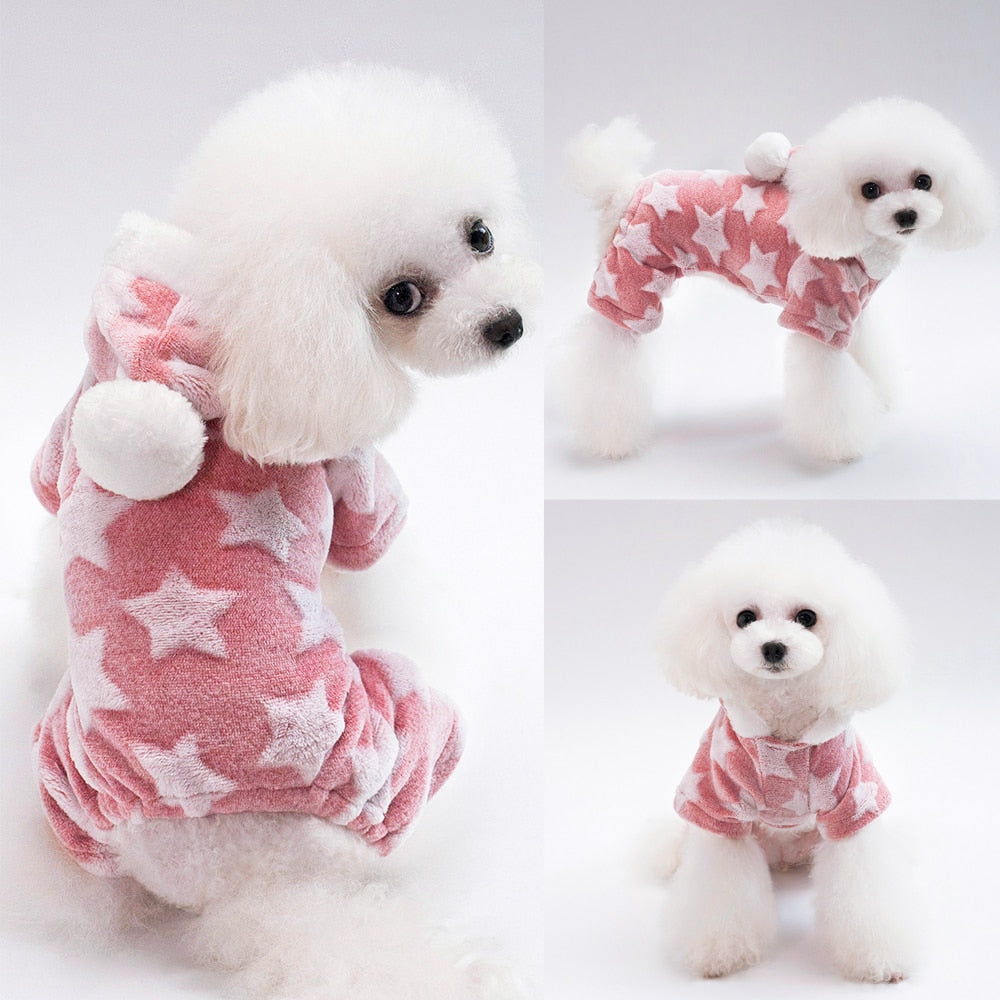 Roupinha para Pet Pijamas Estrelar