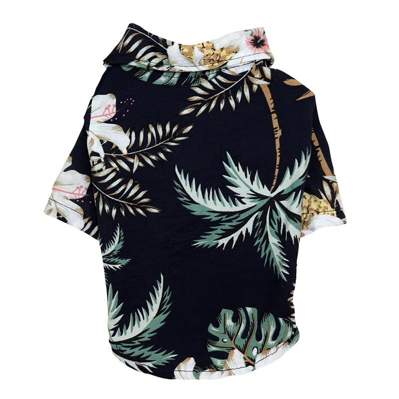 Roupa Pet para Cães e Gatos Camisa Havaiana