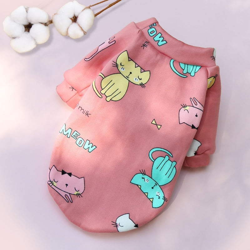 Roupas Pet Blusas Estampadas