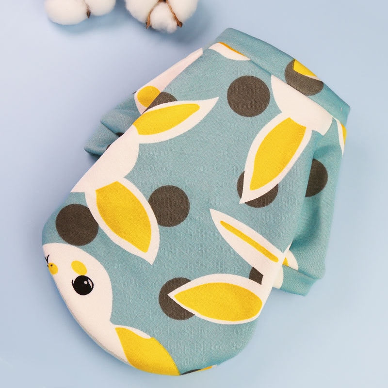 Roupas Pet Blusas Estampadas