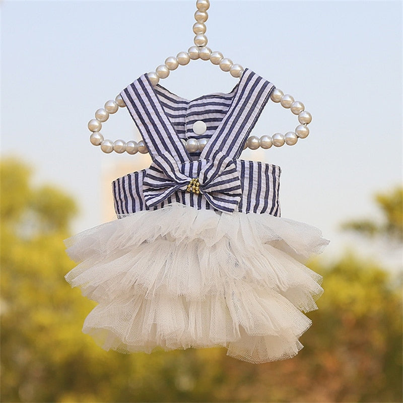 Roupa Pet para cães e gatos Vestidos Princesa