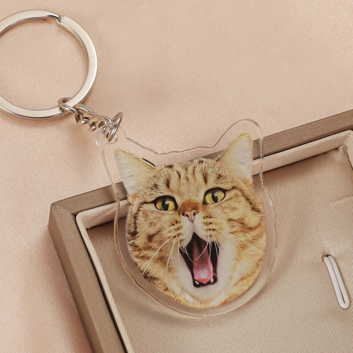 Chaveiro Personalizado em Acrílico com Foto do seu animal