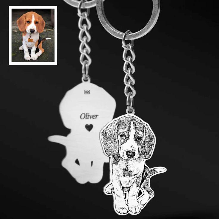 Chaveiro Personalizado de Foto - Personalize seu animal