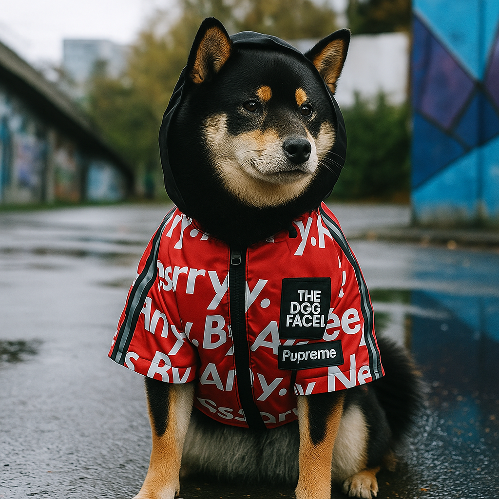 Jaqueta The Dog Face Impermeável – Roupa Pet de Inverno