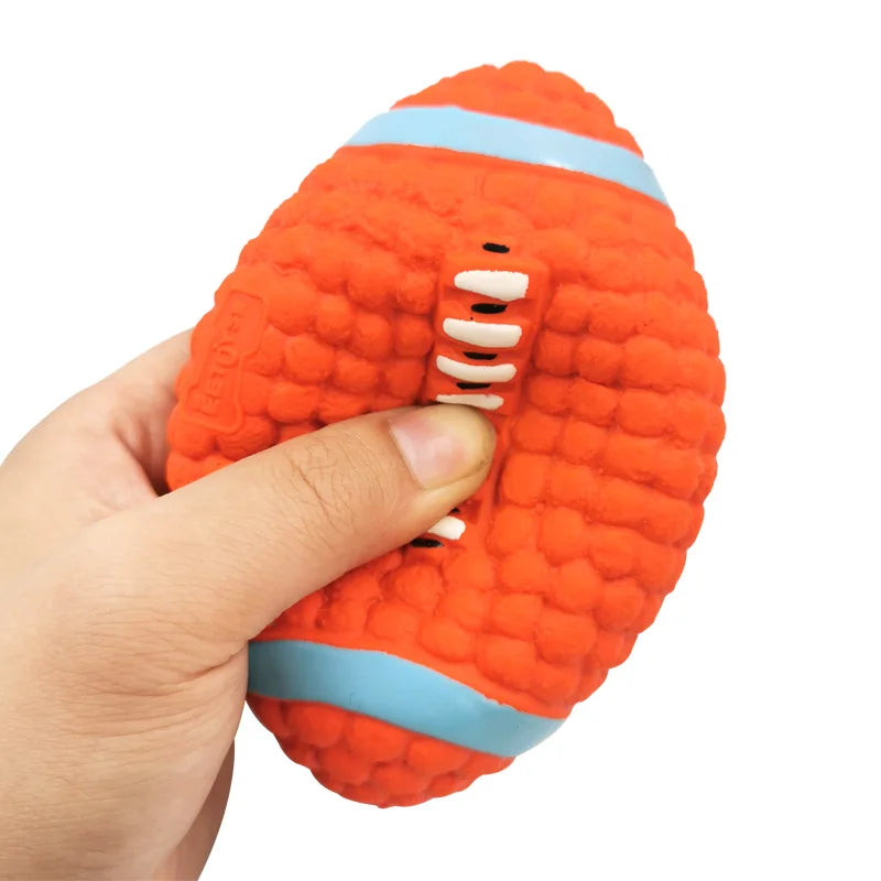 Bola de Brinquedo Rugby para Cachorros Resistente