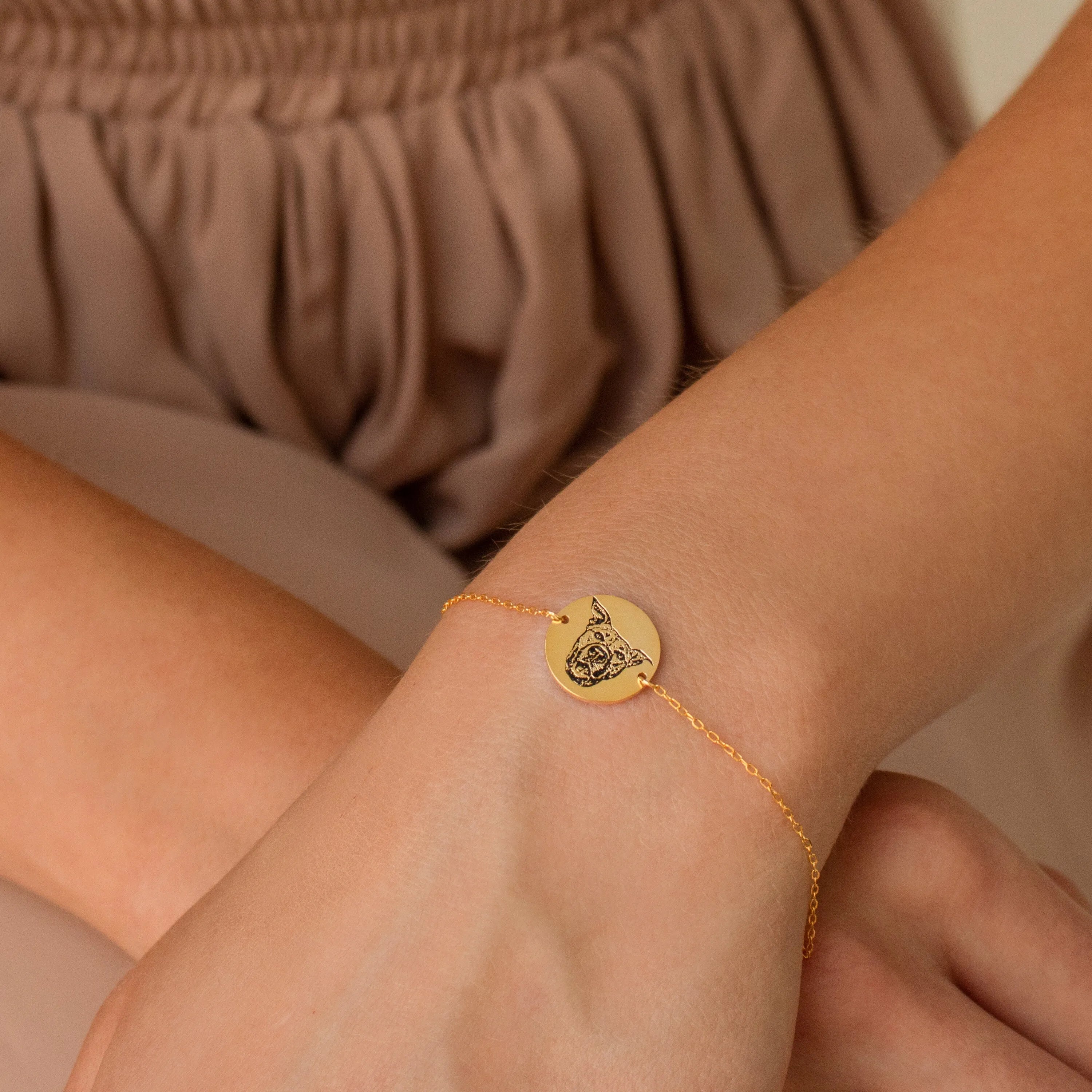 Pulseira Personalizada com Foto do pet - Pulseira meu Pet