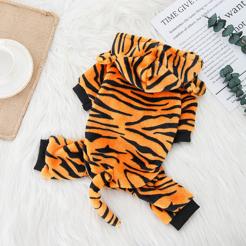Roupinha Pet de Tigre para Cães e Gatos
