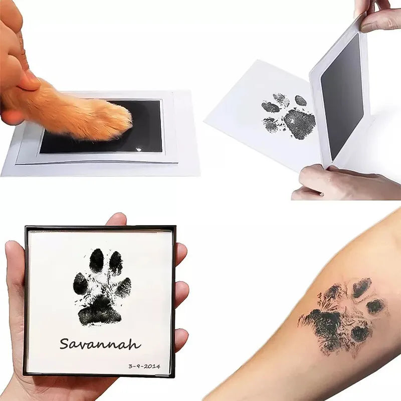 Carimbo para pata de animais - Almofada de impressão