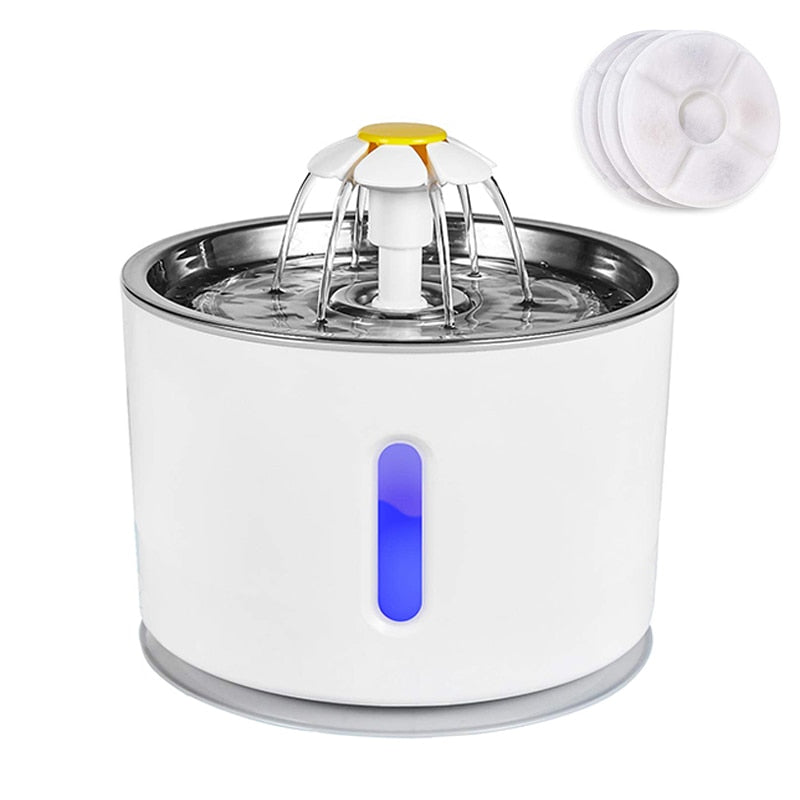 Fonte de Água para Gatos de Inox Automática