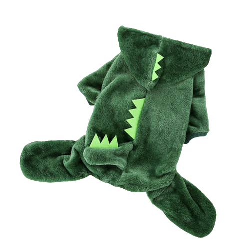 Fantasia para Cães e Gatos de Dinossauro - Roupa Pet