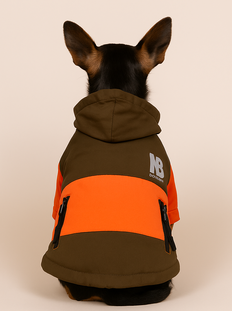 Jaqueta Impermeável com capuz para Cachorro Bonapet – Proteção Contra Chuva e Frio