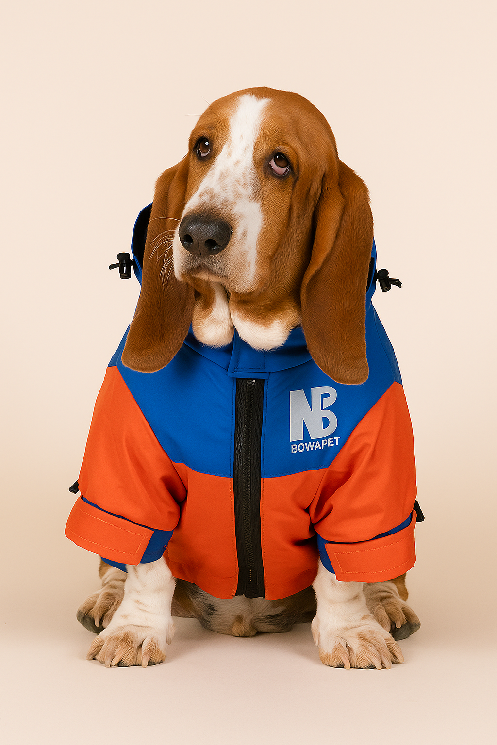 Jaqueta Impermeável com capuz para Cachorro Bonapet – Proteção Contra Chuva e Frio