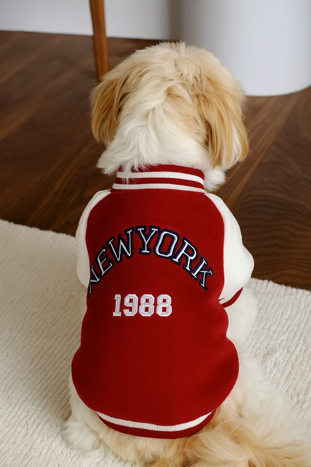 Suéter Moletom para Cachorro New York - Roupa Pet de Inverno