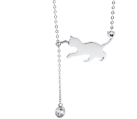 Colar de Prata 925 amor animal