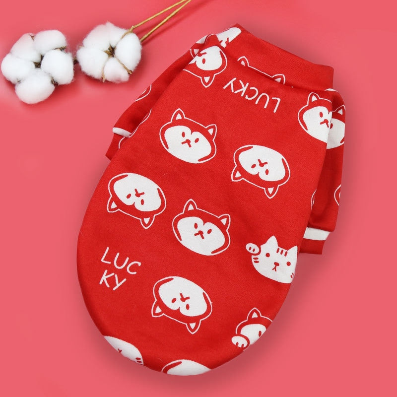 Roupas Pet Blusas Estampadas