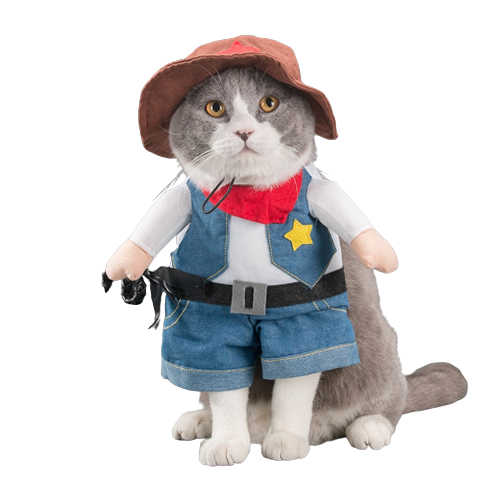 Fantasia Pet para cães e gatos de Xerife
