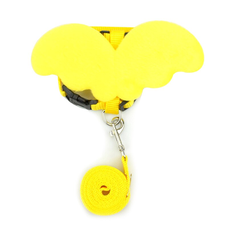 Peitoral Anjinho para Gato e cachorro - Kit com Guia