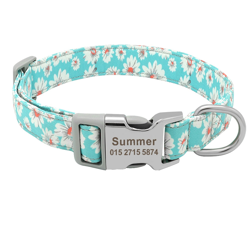 Coleira de Identificação Personalizada pra Cães