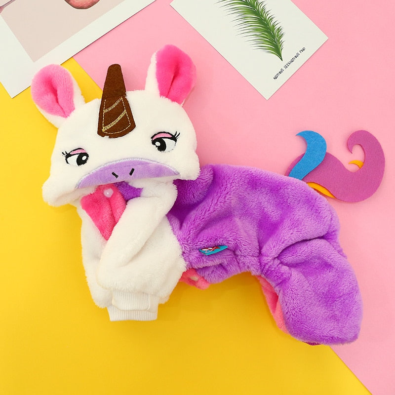 Fantasia Pet para cães e gatos de Unicórnio