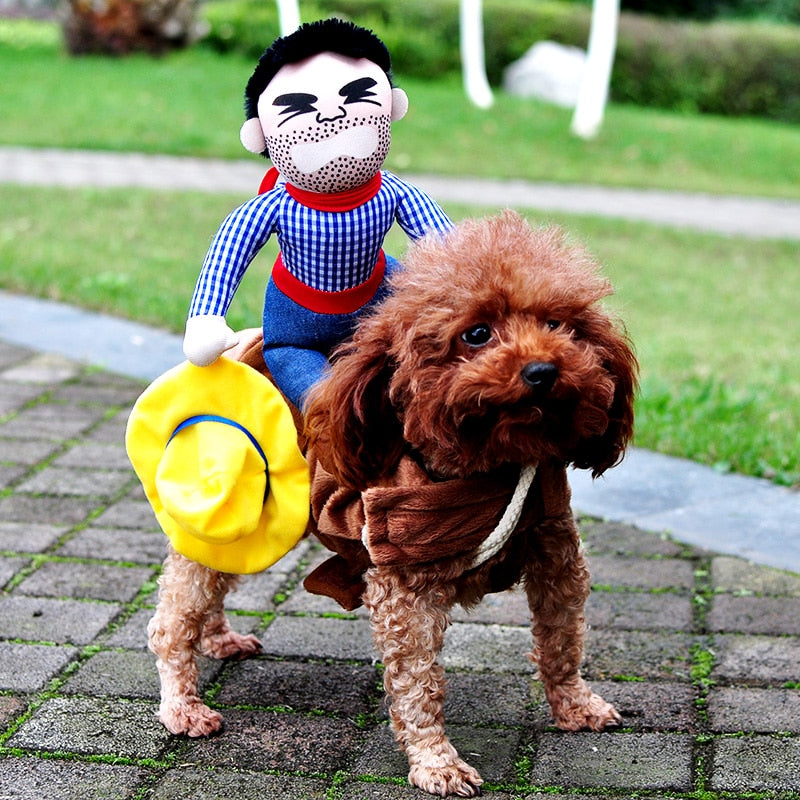 Fantasia Pet para cães e gatos Segura Peão