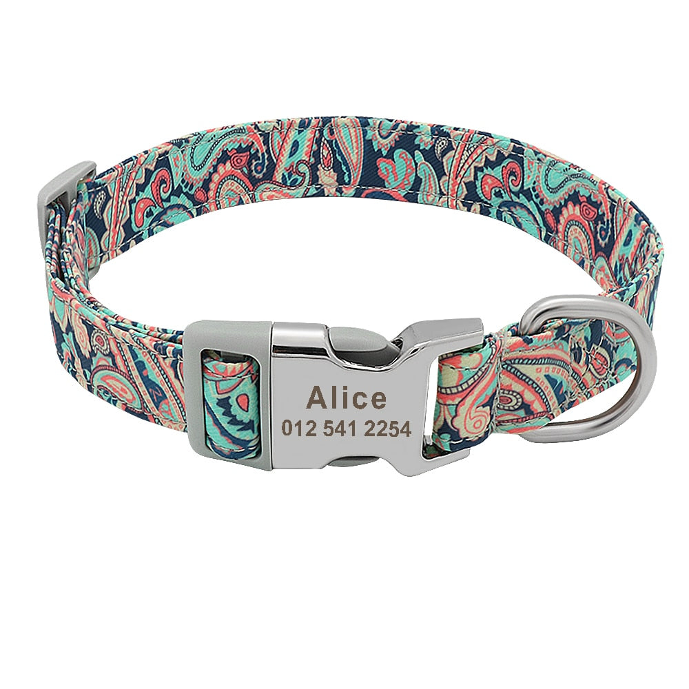 Coleira de Identificação Personalizada pra Cães