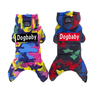 Roupa Pet Conjunto de Moletom DogBaby