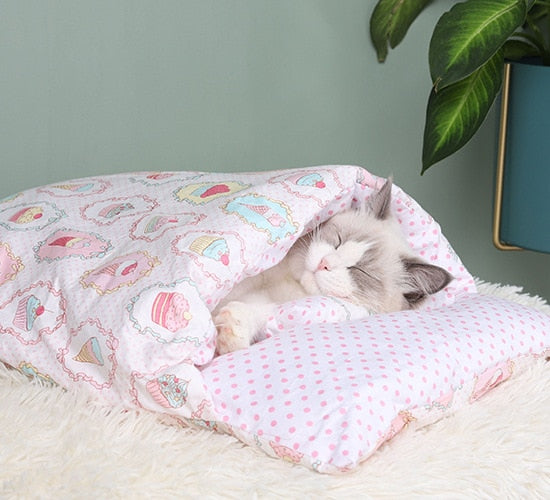 Cama e Toquinha para Gatos confortável e macia